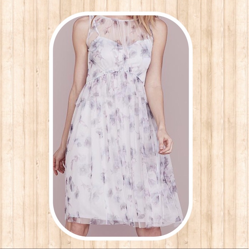 Lauren Conrad Floral Tulle Dress